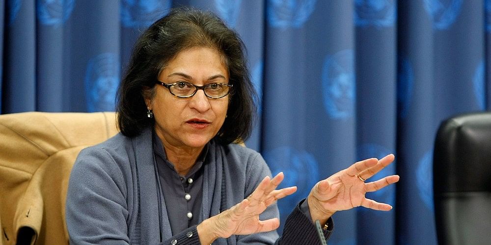 asma jahangir was the only voice in pakistan Who fought several times for human rights