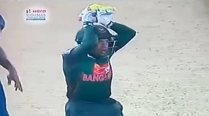 Bangladeshi cricketer Mushfiqur Rahi'm nagin dance viral after team victory