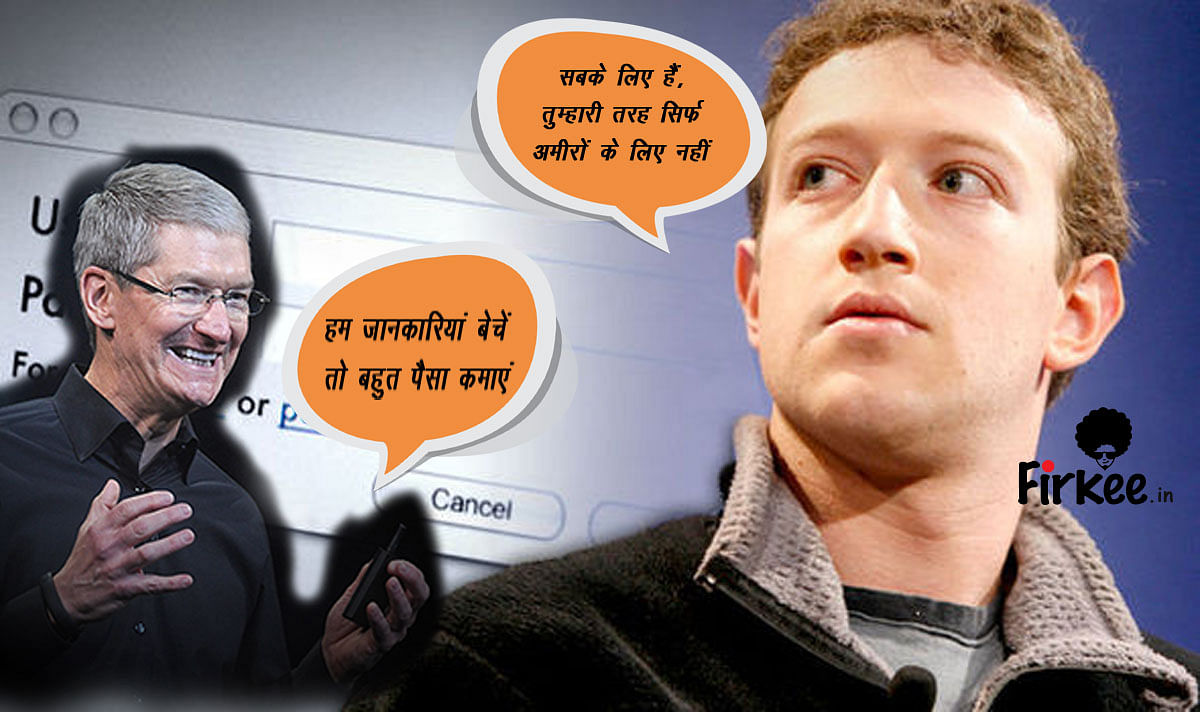 Rift between Apple's Ceo Tim Cook and Facebook Ceo Mark Zuckerberg on Data Leak