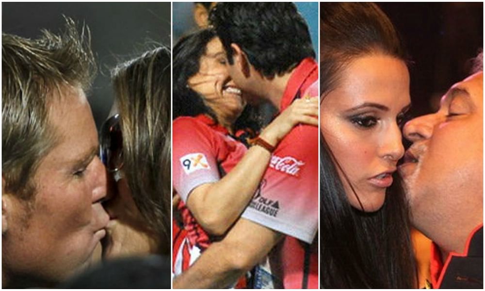 IPL Moments when celebrities got excited and forgot they are in public 