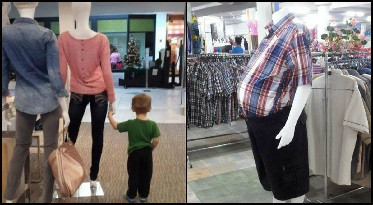 these funny photos of mannequins will make you laugh loud 