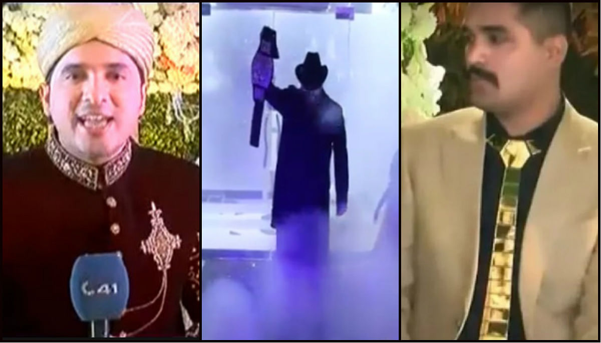 these funny kind of groom in Pakistan went viral on social media 