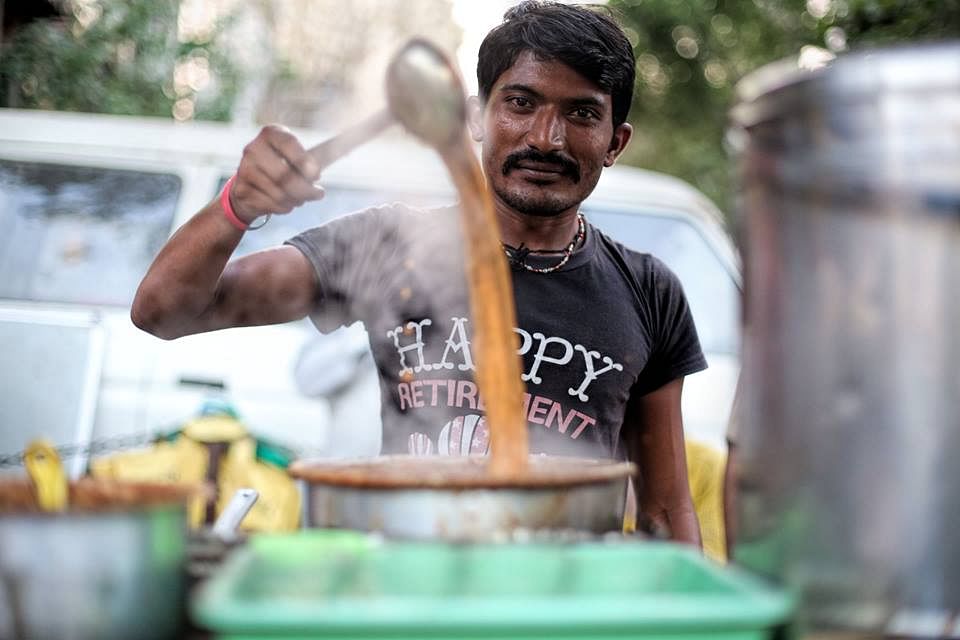 tea seller took his family for treat after earning more money 