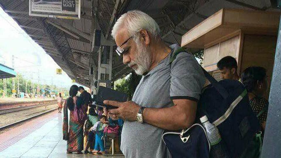Man who lookalike Narendra Modi played Prime Minister role in Kannad Film 