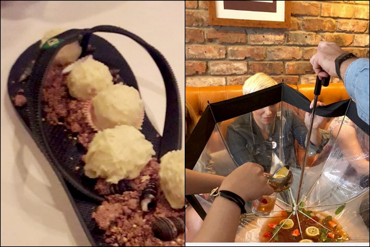 Bizzare photos where restaurants tried to impress customers 