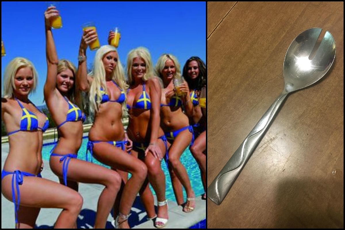Swedish officials suggest to girl to keep spoon in their undergarment