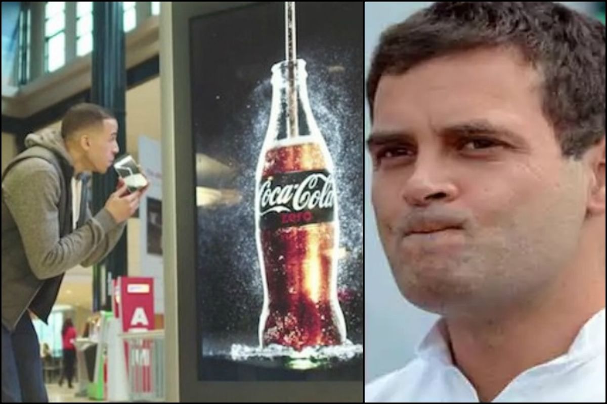 Rahul Gandhi statement on Coca Cola and Mc Donald goes trening on twitter and facebook 