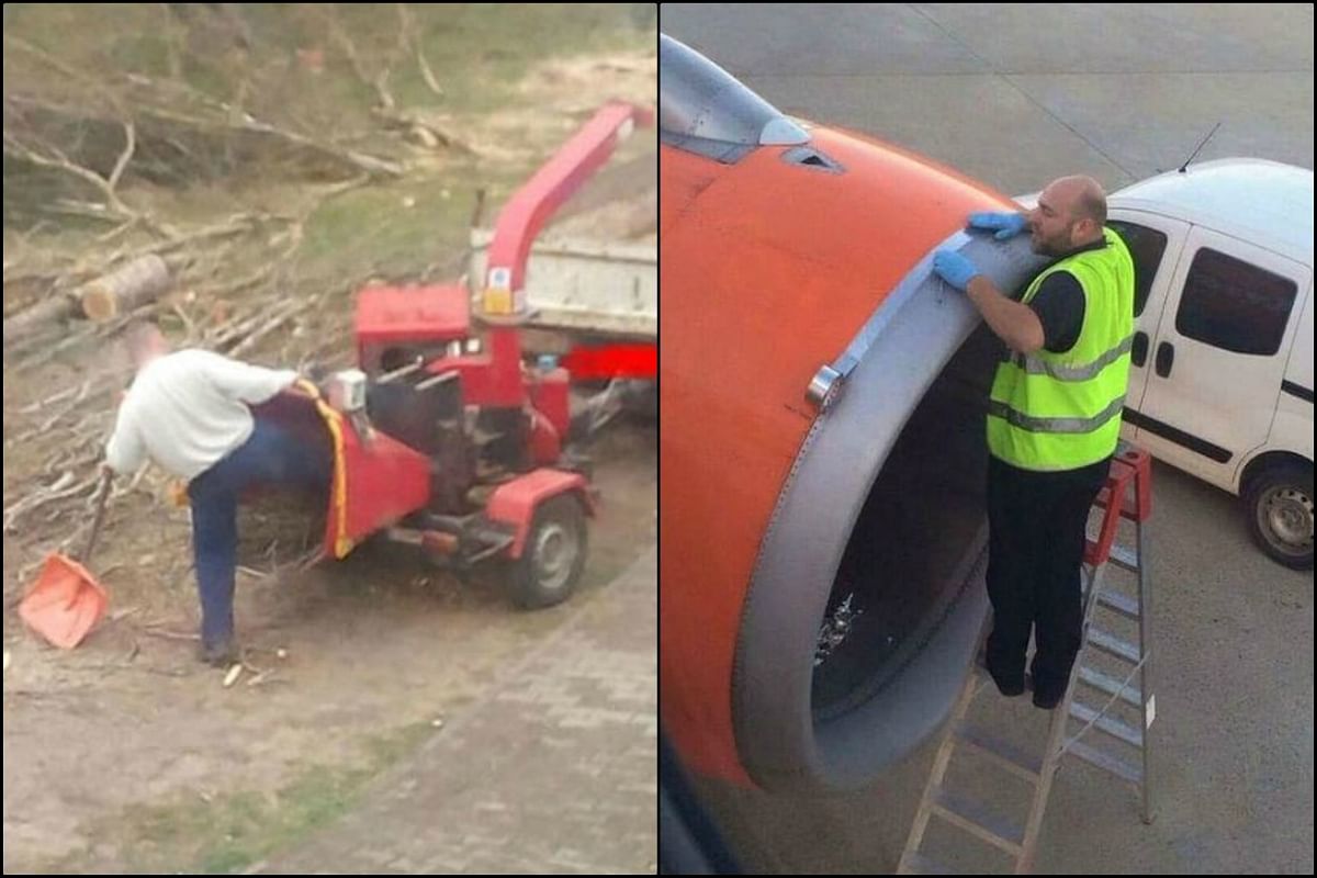funny photos of risky jobs of all over World 