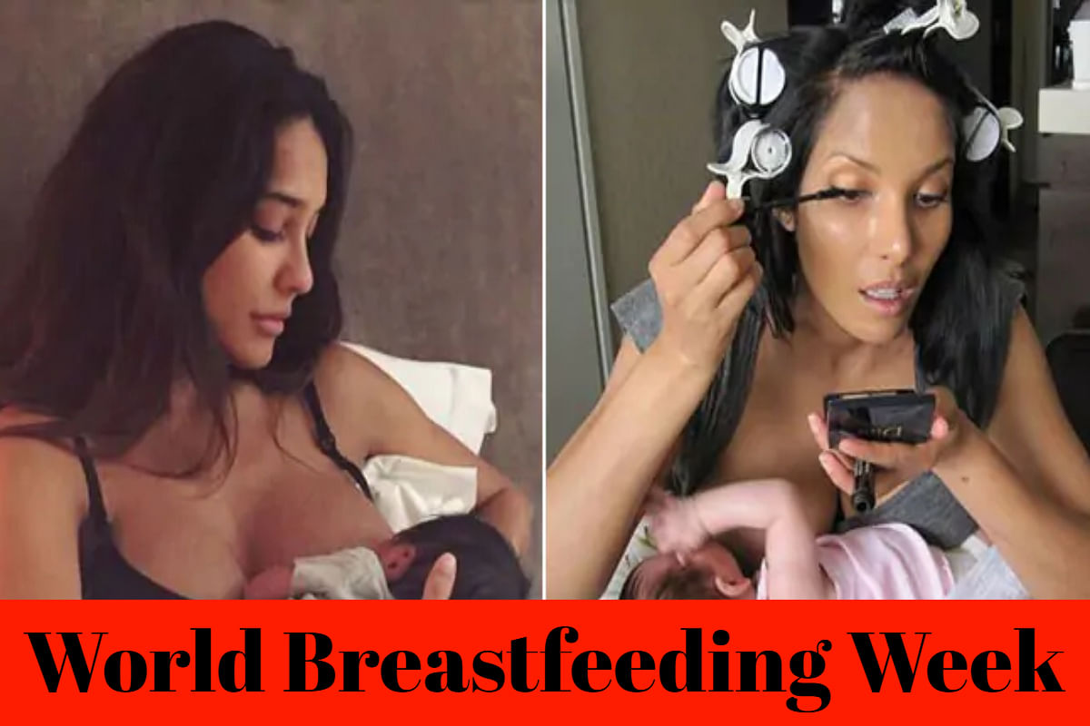 World Breast Feeding Week: 8 celebrity who posted proudly their breastfeeding photos