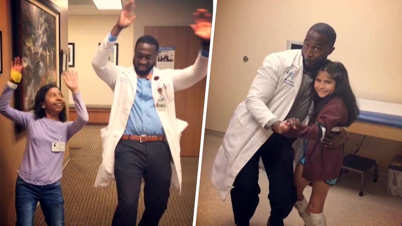 Meee The Dancing Doctor, Who helps Patients Smile Through the Pain
