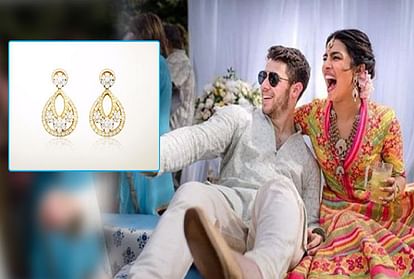 NickYanka Wedding : mama nick jonas gifts priyanka earrings worth rs 55.46 lakh
