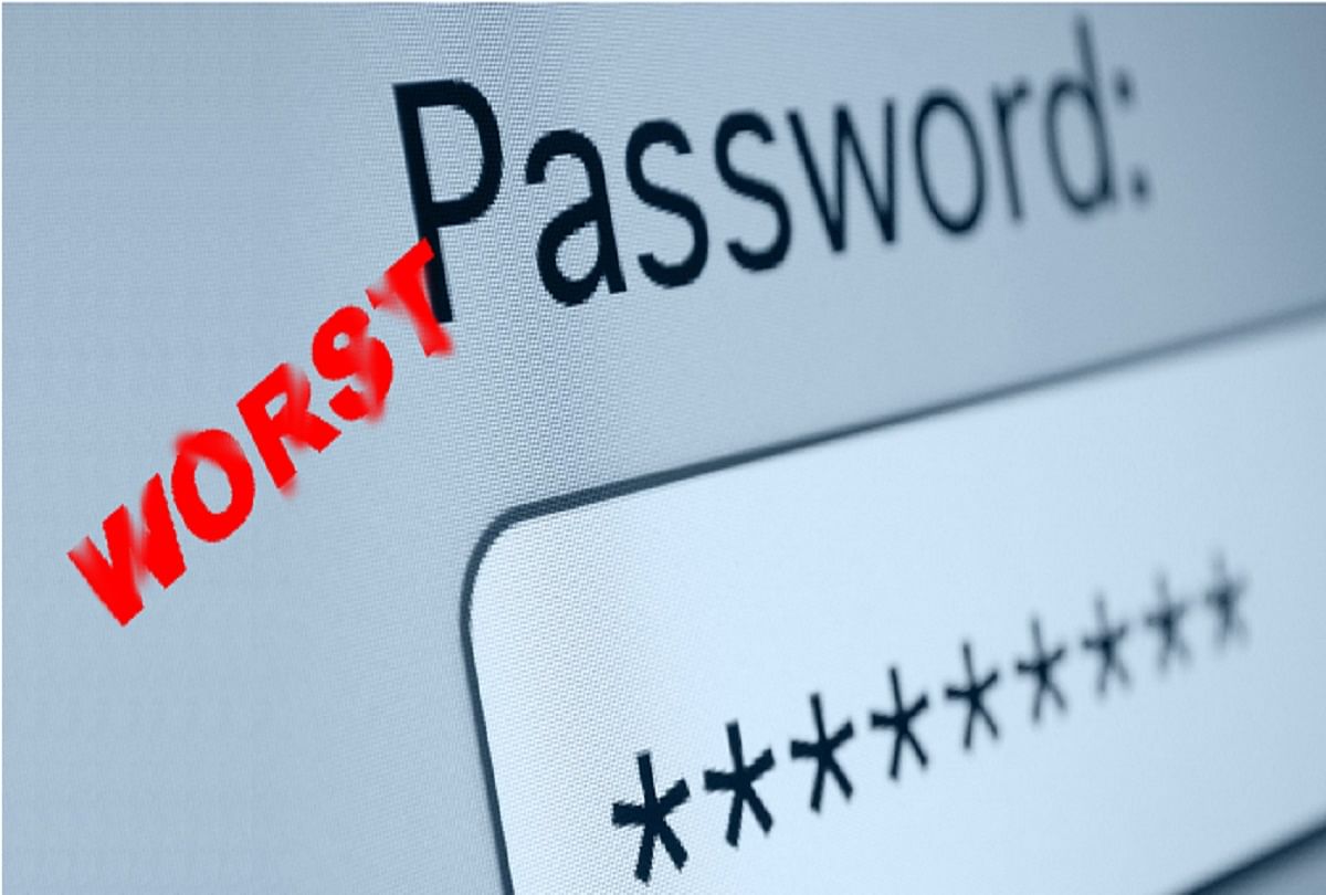 See the Top 10 Worst password list 2018
