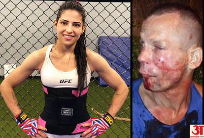 Brazil Marshal art expert and UFC fighter beats up man trying to rob mobile reached hospital