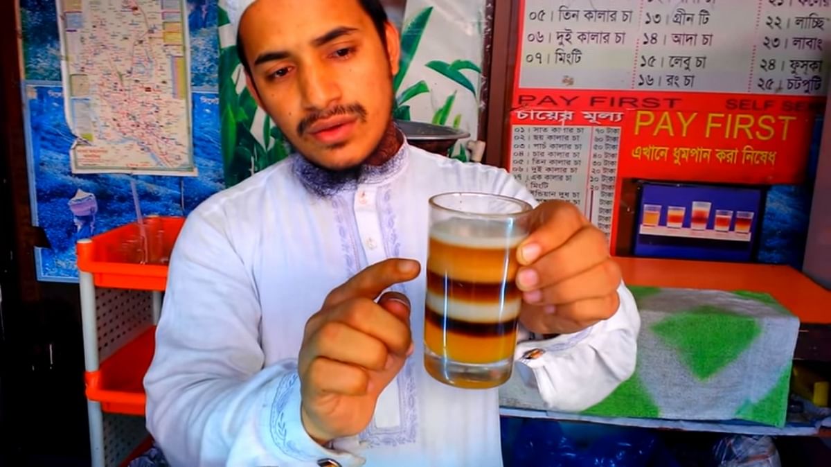 Bangladesh seven layered chai maker Saiful has made everyone mad over tea know story of special chai