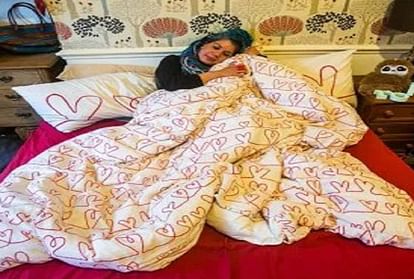 Devon woman decided to marry with a duvet video Goes viral 