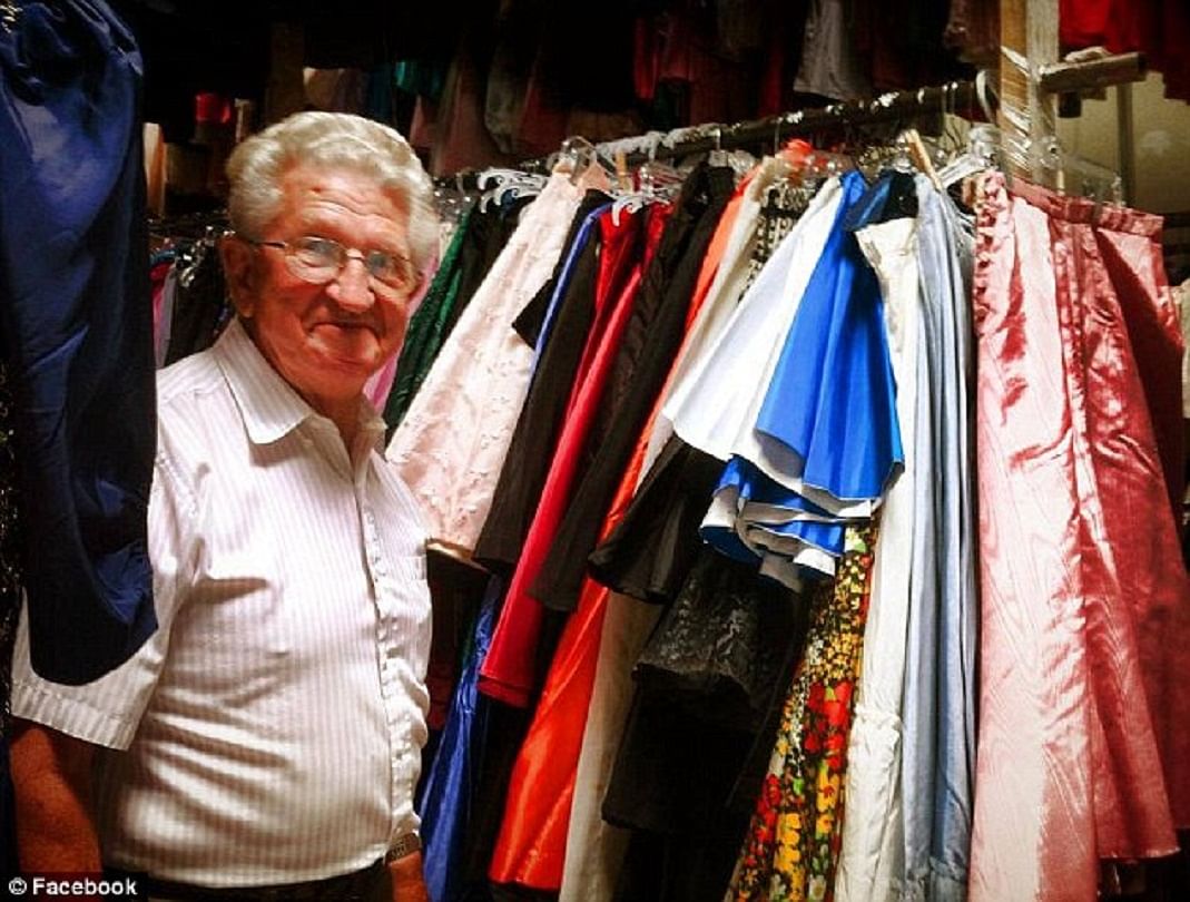 Paul Brockmann gifts his wife margot 55 thousand dresses in 56 years