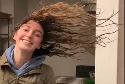 Polar Vortex 2019 boiling water challenge videos viral woman wet hair instantly freezes in us