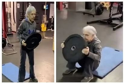 72 year old woman doing workout with ease viral video