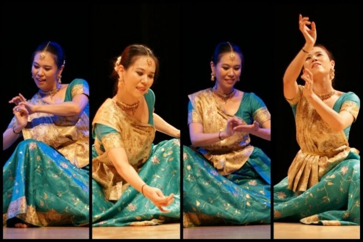 Korean woman Jin won master in Indian classical dance form kathak