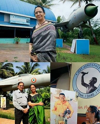 pilot Abhijit Gadgil lost life in IAF MIG 21 crash parents made jeet aerospace institute