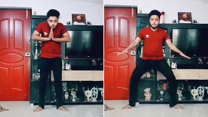 Vaishakh Nair doordarshan dance on tik tok video viral on social media