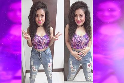 singer neha kakkar dance on aankh marey song watch viral video  