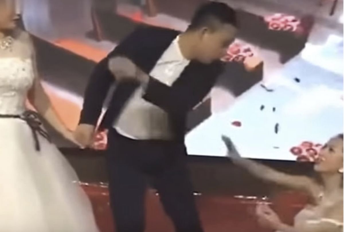 viral video brige left groom beacause of ex girlfriend