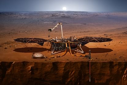 मंगल ग्रह पर नासा का इनसाइट लैंडर