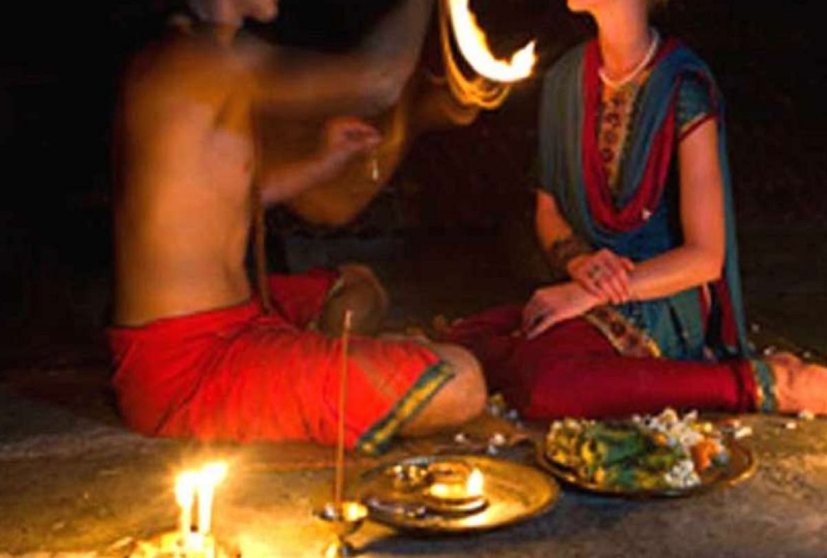 woman went to the tantrik to subdue the husband but she molested by him