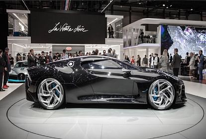 Footballer cristiano ronaldo buys worlds most expensive car bugatti la voiture noire