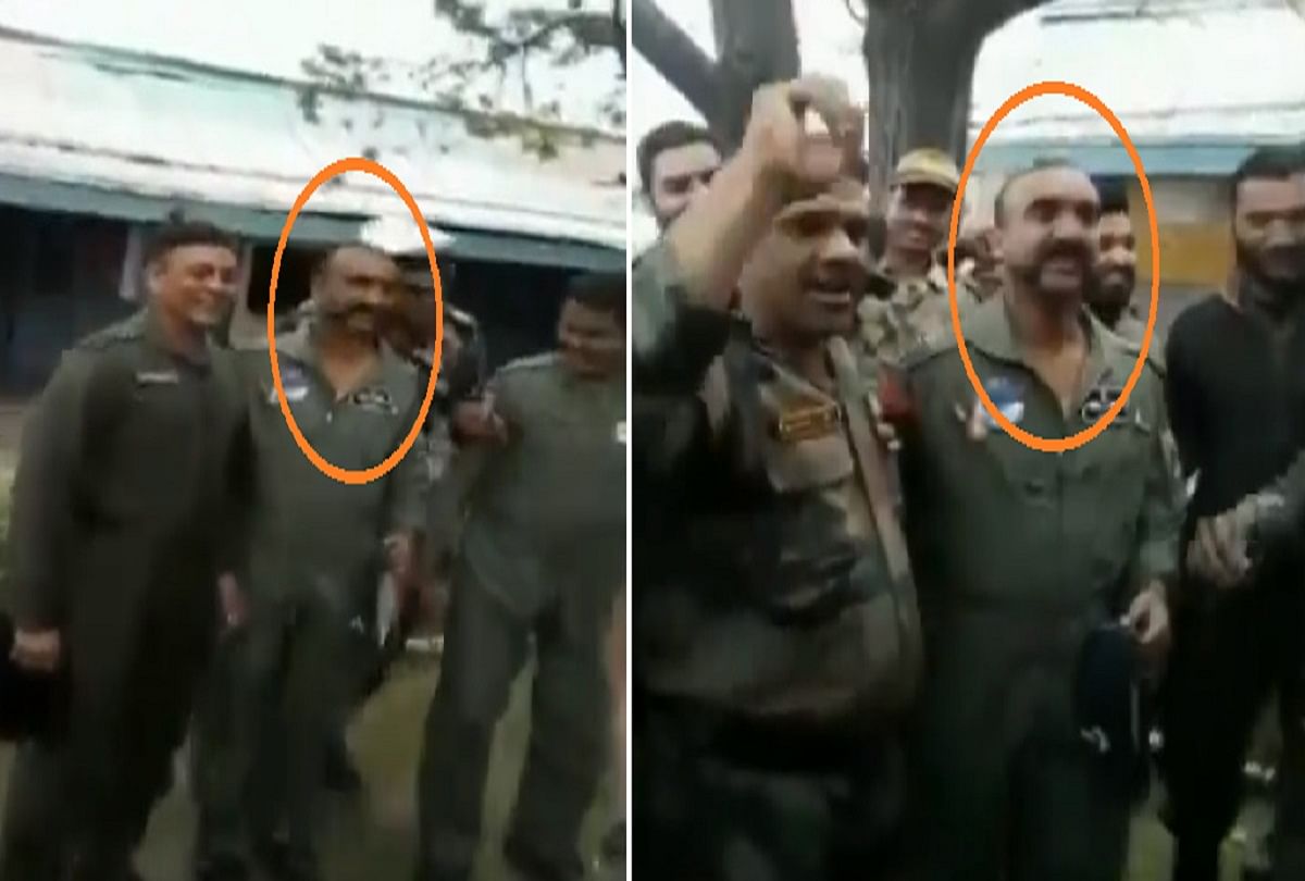 Indian Air Force wing commander abhinandan new video viral on social media