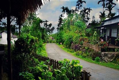 mawlynnong most clean village of Asia become god garden