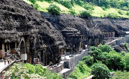 history of Indian caves