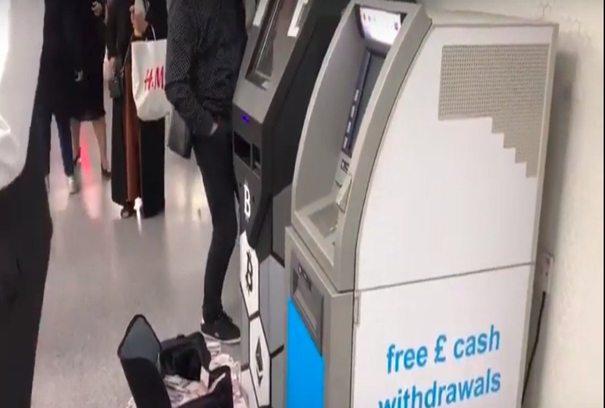 bitcoin atm spits money in france video viral