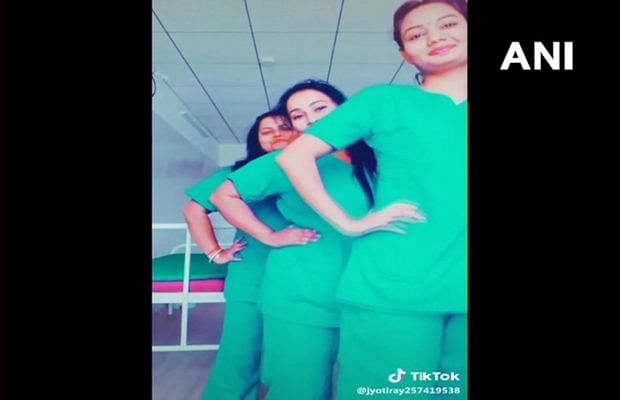 nurse become airal after dancing in hospital