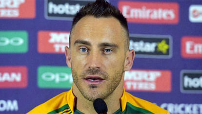 south African captain faf du plessis statement on team India