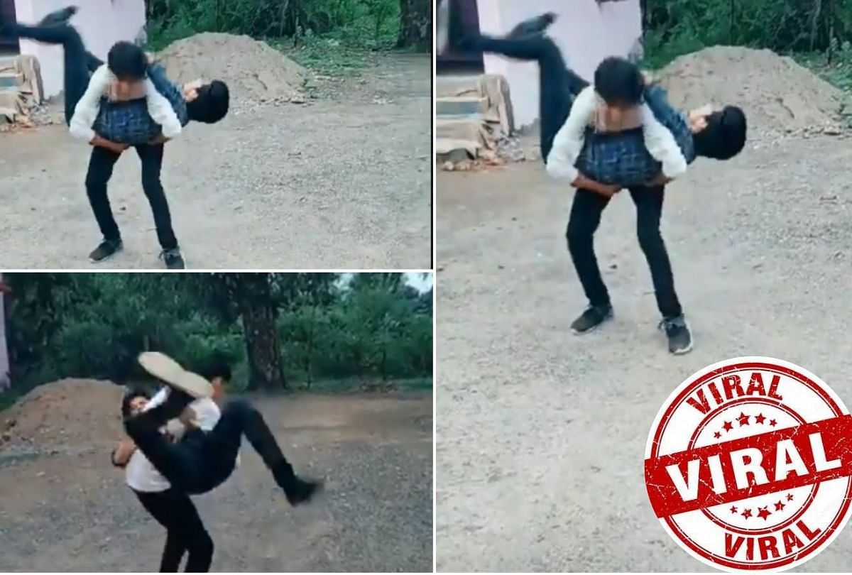 viral video of bizarre dance on social media