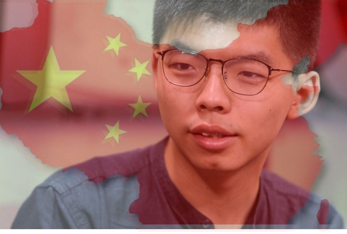 know who is joshua wong leader of hong kong protest