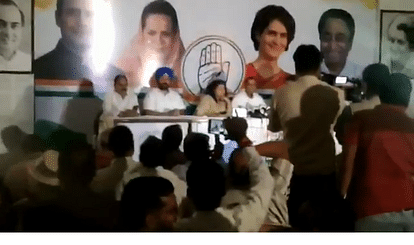 viral video of mp electricity minister priyavrat singh press conference erupted