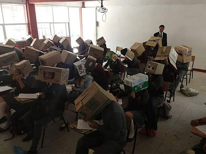 mexican teacher finds bizarre way to prevent cheating