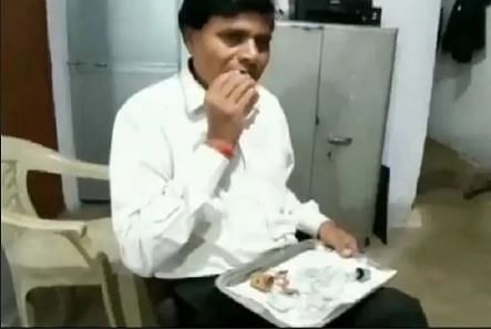 mp lawyer eating glass since last 45 years