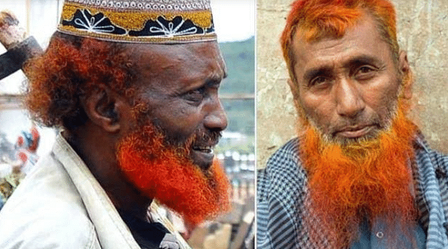 orange beard has new fashion symbol in Bangladesh