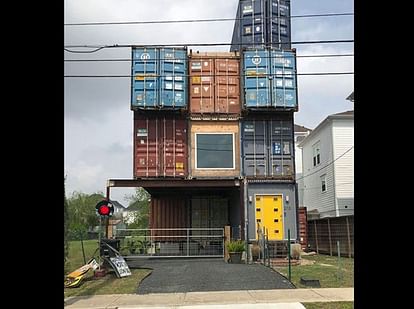 house made with container