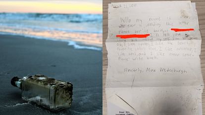US Boy Throws Message In Bottle at Sea and receives reply to message after nine years ago