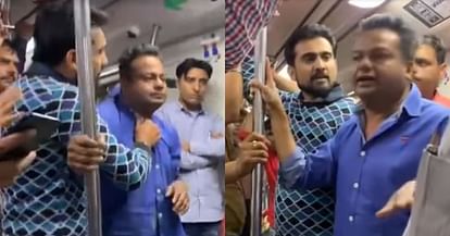 viral video of deepak kalal got slapped in a delhi metro by a women