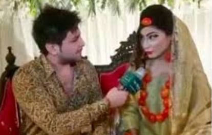 viral video of pakistani bride wearing tomato jewellrey