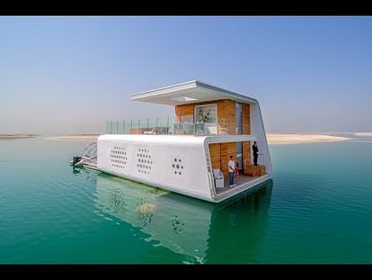 china construct ultra luxury floating villa price worth 5.5 million dollar