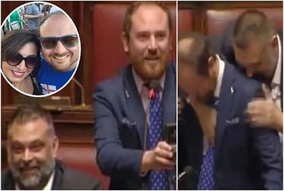 Italian MP Proposed his girlfriend During Middle of a Parliamentary Debate