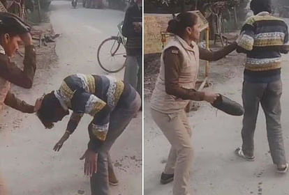 woman constable beat youth