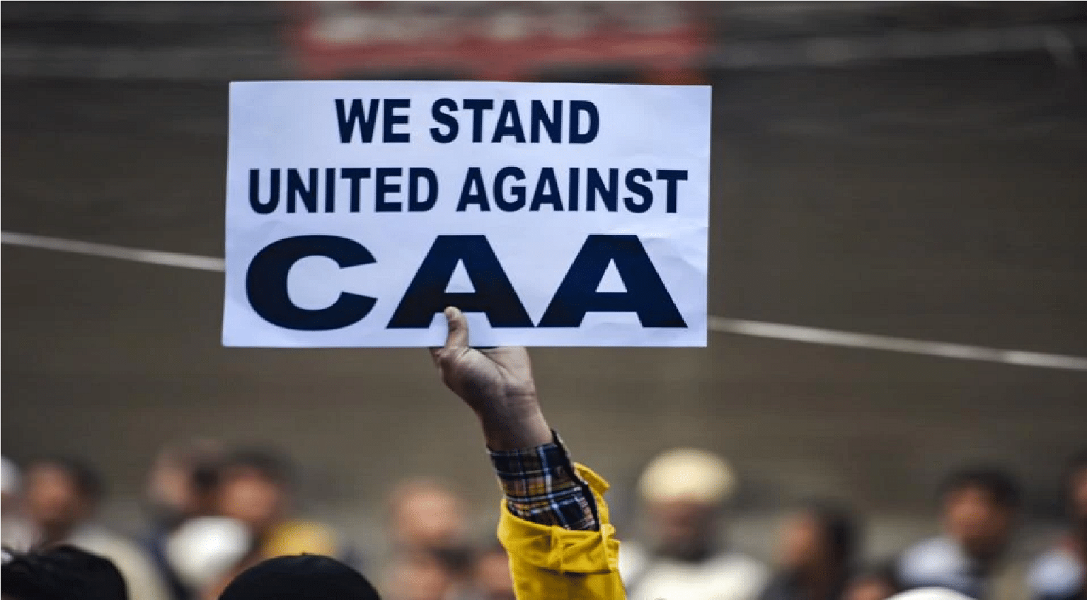 man was protesting against CAA in Singapore, police searching for him